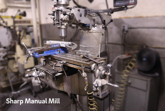 Sharp manual mill